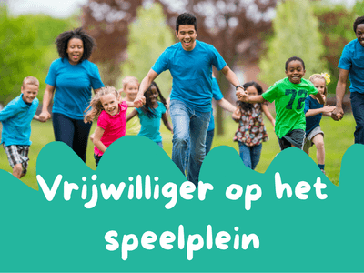Vrijwilliger op een themakampje